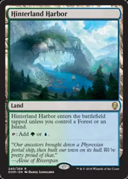 Hinterland Harbor - Dominaria #240/269 MTG Magic The Gathering - Image 1