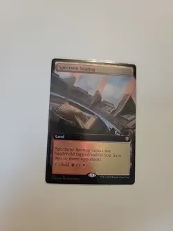 1x NM Spectator Seating Commander Legends Foil Kept Flat Mtg Borderless Extended - Image 2