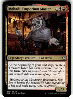 Mahadi, Emporium Master Commander Legends: Battle for Baldur's Gate Regular MTG - Image 1