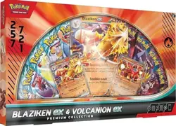 Pokemon TCG: Blaziken ex & Volcanion ex Premium Collection 2025 Amazon Exclusive - Image 1