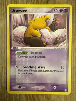 Pokemon -- Ex Team Rocket Returns -- Drowzee -- 54/109 -- LP - Image 1