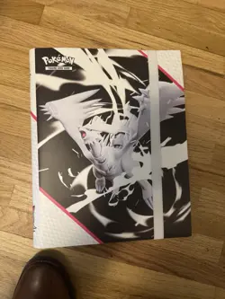 Pokemon White Flare Binder - Binder ONLY - Empty - Image 1