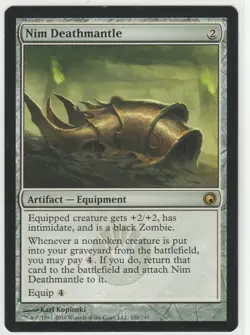 Nim Deathmantle - Scars of Mirrodin LP MTG Magic: The Gathering - Image 2