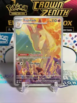 Pokemon TCG Rapidash 189/182 Sv10: Destined Rivals Illustration Rare NM/Mint - Image 1