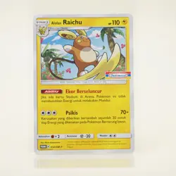 Pokemon - Alolan Raichu 032/SM-P - Indomaret Promo - Indonesisch - NM - Image 1