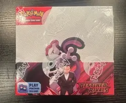 Pokemon TCG Scarlet Violet DESTINED RIVALS BOOSTER BOX Factory Sealed 36 Packs - Image 1