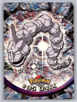 Onix #95 Topps Series 2 Non-Holo Blue Logo Pokemon TCG NM - Image 1