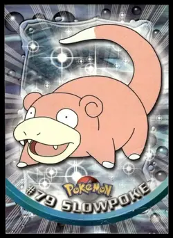 Slowpoke #79 Topps Series 2 Non-Holo Blue Logo Pokemon TCG NM - Image 1