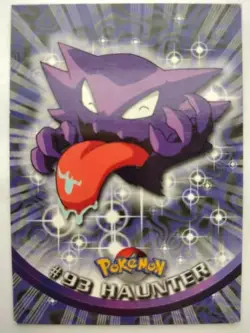 Haunter #93 Topps Series 2 Non-Holo Blue Logo Pokemon TCG NM - Image 1