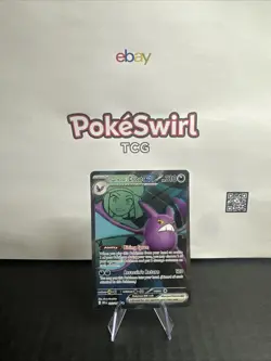 Pokemon TCG Destined Rivals 217/182 Team Rocket's Crobat EX NM - Image 1