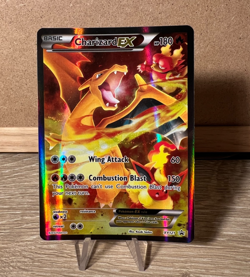 Pokemon Charizard EX Full Art Black Star Promo XY121 Lightly Played - Image 1