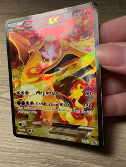 Pokemon Charizard EX Full Art Black Star Promo XY121 Lightly Played - Image 4