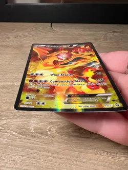 Pokemon Charizard EX Full Art Black Star Promo XY121 Lightly Played - Image 5