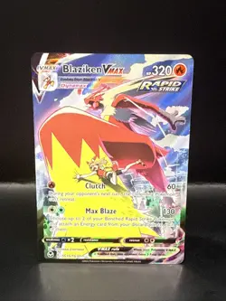 Pokemon TCG Blaziken VMAX Swsh12: Sword & Shield - Silver Tempest TG15/TG30 - Image 3