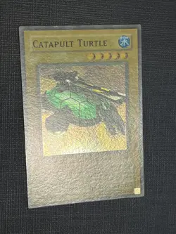 Yugioh Catapult Turtle MRD-075 Super Rare 1st Edition Faded LP - Image 4