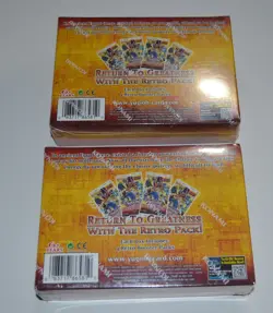 Lot of (2) Yugioh RETRO PACK Mini Booster Box ENGLISH Edition - SEALED - Image 2