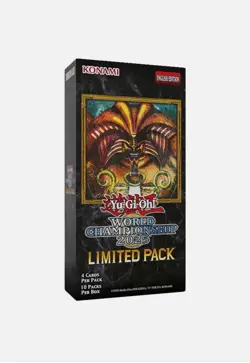 Yugioh Limited Pack World Championship 2025 Booster Box 10-Packs EnglishSealed - Image 1