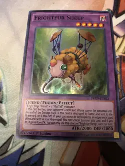 Yu-Gi-Oh! - Frightfur Sheep - FUEN-EN023 - Super Rare - 1st Ed NM - Image 1