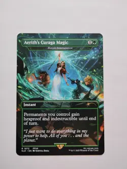 Aerith's Curaga Magic - Heroic Intervention Secret Lair Drop Regular - Image 1
