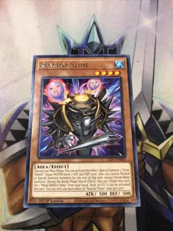 Yugioh! Reactor Slime - LED7-EN002 - Rare - 1st Edition Near Mint, English - Image 1