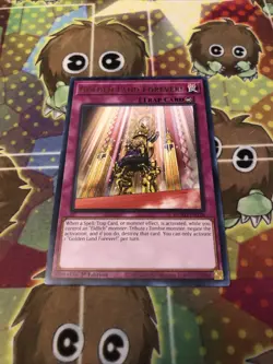 Golden Land Forever! MGED-EN128 Yu-Gi-Oh! Light Play 1st Edition - Image 1