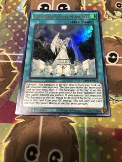 1x The Sacred Waters in the Sky - GFP2-EN013 - Ultra Rare - 1st Edition Near Min - Image 1
