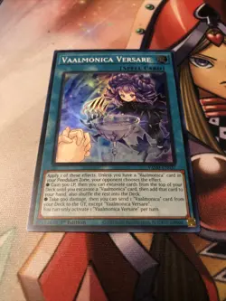 Yu-Gi-Oh! TCG Vaalmonica Versare VASM-EN037 1st Edition Super Rare NM - Image 1