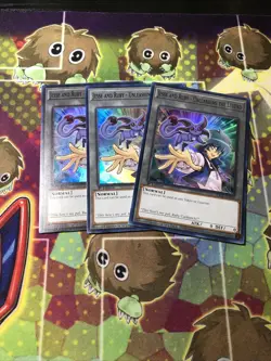 YUGIOH! 3x JESSE AND RUBY UNLEASHING THE LEGEND x3 SDCB-EN048 Yu-gi-oh! SUPER - Image 1