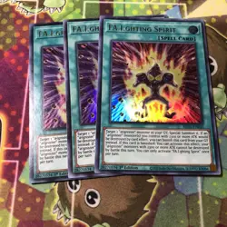3x FA.I.ghting Spirit 1st Edition Ultra Rare BROL-EN041 Yu-Gi-Oh! - Image 1