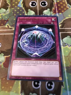 Yugioh! LP Summon Limit - MGED-EN150 - Rare - 1st Edition Lightly Played, Englis - Image 1