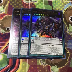 3x Odd-Eyes Rebellion Dragon 1st Edition Ultra Rare BLCR-EN076 Yu-Gi-Oh! - Image 1