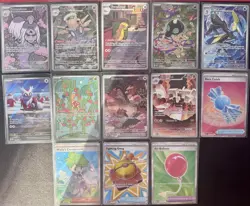 Pokemon Mega Evolution Illustration Rare/Ultra Rare Lot-13 Cards NM - Image 1