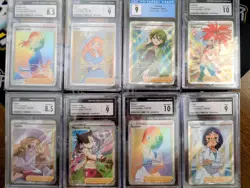 Pokemon TCG CGC Graded Card Lot. 8 Cards Trainer / Waifu - Caitlin, Marnie - Image 1