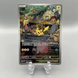Pokemon Pikachu 173/165 SV2a 151 Art Rare English Pokemon Card Near Mint - Image 1