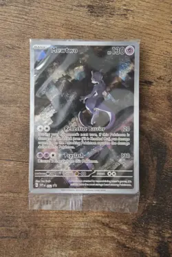 Pokemon Mewtwo TCG Promo Card 052/151 New Sealed - Image 1