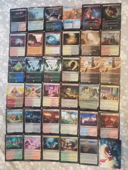 Magic: The Gathering 35 card land lot Final Fantasy Edge Of Eternities Eldraine - Image 3