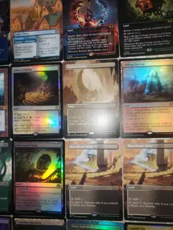 Magic: The Gathering 35 card land lot Final Fantasy Edge Of Eternities Eldraine - Image 5