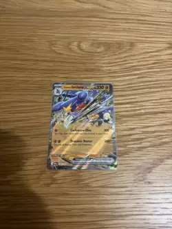 Pokemon TCG Cynthia's Garchomp EX Card Destined Rivals 104/182 - Image 1