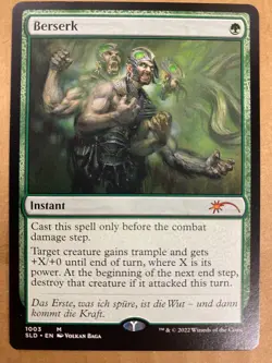 MTG 1x Berserk # 1003 Secret Lair Drop Magic the Gathering Card x1 NM - Image 1