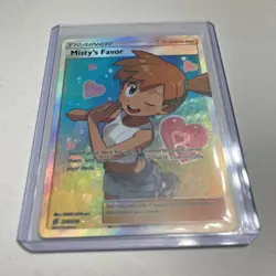 MINT CONDITION!! Unified Minds Misty's Favor Full Art Card 235/236 - Image 1