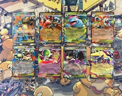 Pokemon Tcg Mega Evolution Full Art/Ex Card Lot Of 8 Nm-Mint !!! - Image 1