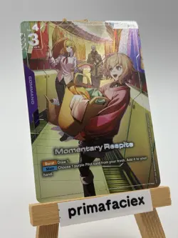 Gundam Card - Momentary Respite - GD02-112 R+ - Image 1