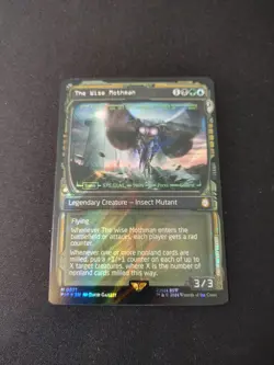 The Wise Mothman - SURGE FOIL PIPBOY - Magic MTG - Fallout - Image 1
