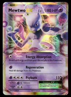 POKEMON CARD - MEWTWO EX 52/108 XY EVOLUTIONS - Image 1