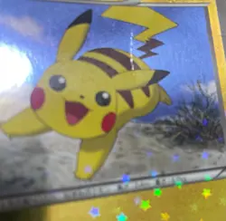 POKEMON CARD JAPANESE - PIKACHU 016/047 HOLO WAKUWAKU BATTLE PROMO - Image 3