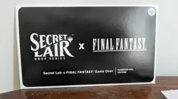 GAMEOVER (RAINBOW FOIL) - NEW/SEALED ✅ Final Fantasy x Secret Lair ✅ Magic (MTG) - Image 1