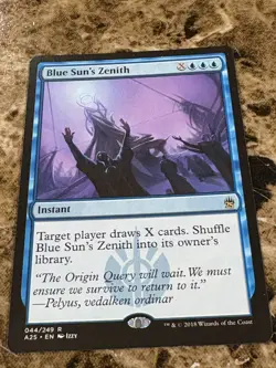 BLUE SUN'S ZENITH Magic MTG Masters 25 - Image 1