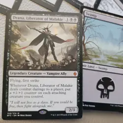 Drana, Liberator of Malakir **VAMPIRES** Custom Complete COMMANDER DECK MTG EDH - Image 1