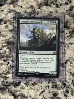 Craterhoof Behemoth Tarkir: Dragonstorm Regular - Image 1