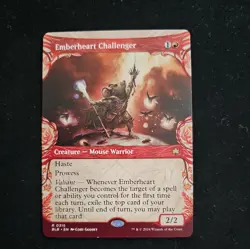 MTG Emberheart Challenger - Showcase - Bloomburrow - BLB - Near Mint+ - Image 1